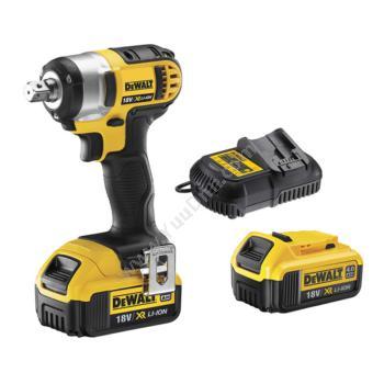 得伟 Dewalt18V锂电充电式冲击扳手2x4.0Ah电池套装 DCF880M2-A9其它手工具