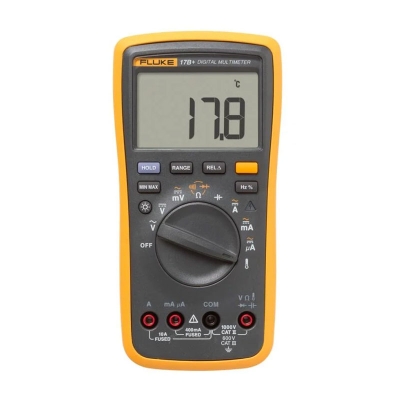 福禄克 Fluke 万用表 数字万用表 F17B+ 交直流 600V 最大10A 万用表