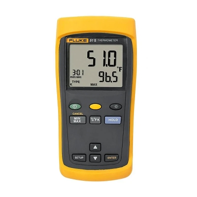 福禄克 Fluke F-51-2 数字温度表 接触式测温仪