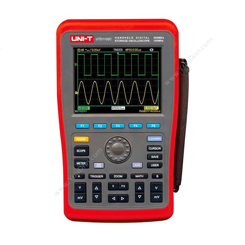优利德 UNI-TUTD1102C手持式数字存储示波器示波器
