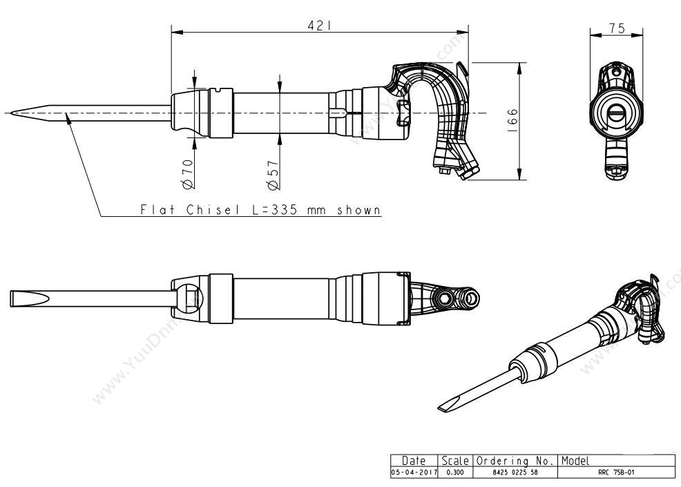 阿特拉斯·科普柯 Atlas Copco RRF21 冲击工具