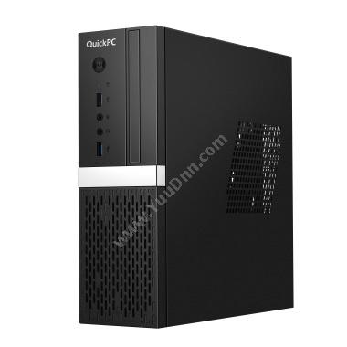 物公基租赁 QuickPC E22 Pro单主机 (G3930 2.9Ghz/4G/120G/核显HD610/Linux/USB无线网卡/8L机箱) 电脑主机