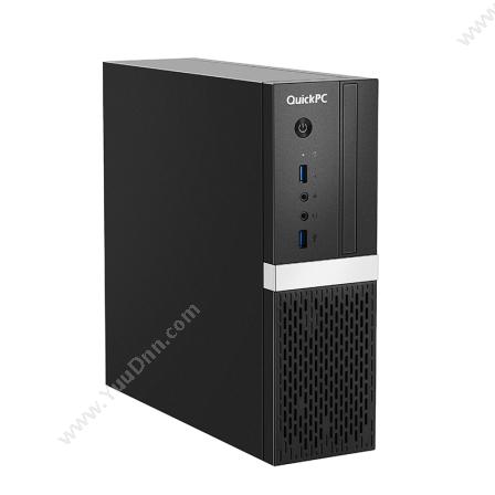 物公基租赁 QuickPC E38 Pro 单主机 (i7-8700/16G/240G SSD/核显UHD630/Linux/USB无线网卡/8L机箱) 电脑主机