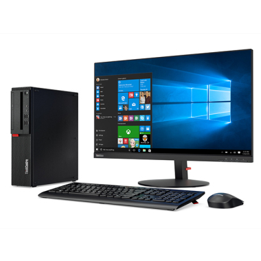 联想 Lenovo ThinkCentreM710s 台式机(G4560/4G/500G HDD/T2014 19.5英寸显示器/核显) 台式机