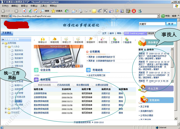 杭州选哲 BPM门户管理系统 流程管理