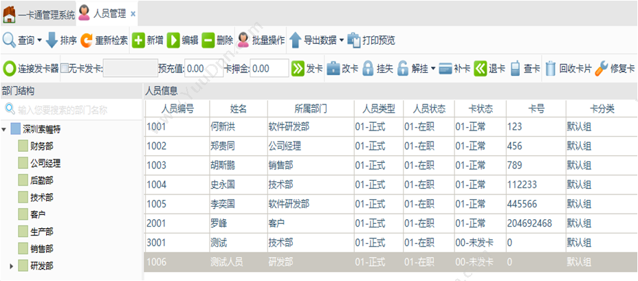 深圳市索幄特 企事业单位/政府/学校一卡通管理软件 商业智能BI