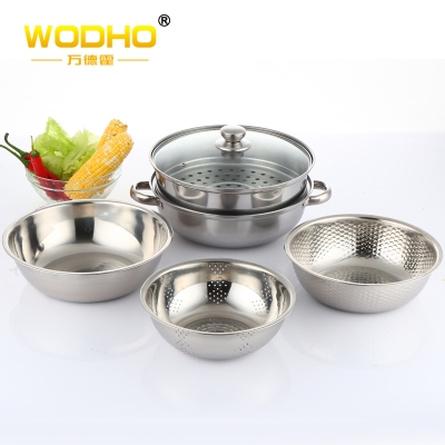 万德霍厨具 WODHO万德霍幸福一家六件套WDH-G0140537 其他厨房用品