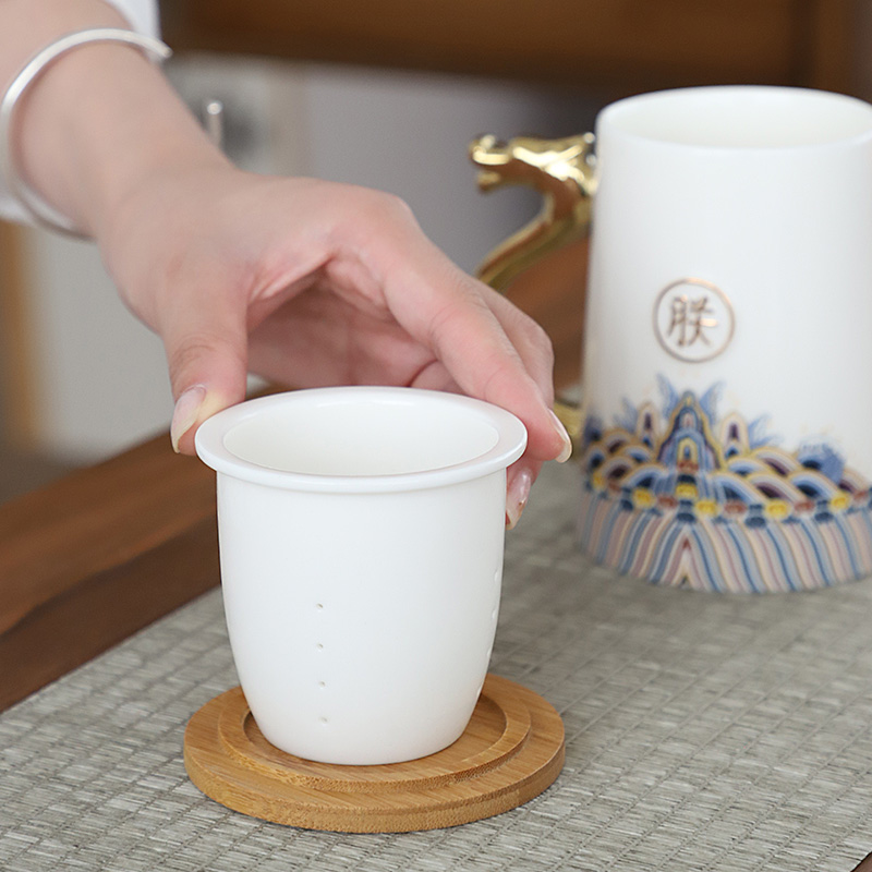 知者觉器 朕的茶器-个人杯（玉瓷） 陶瓷茶具