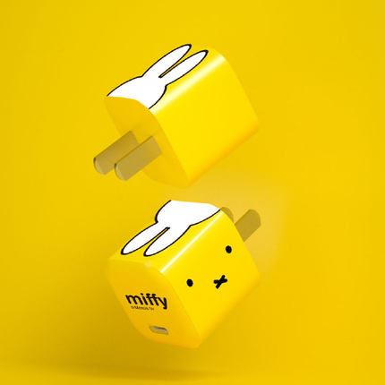 米菲 miffy 米菲PD快充20W迷你充电头 多功能插座/充电器