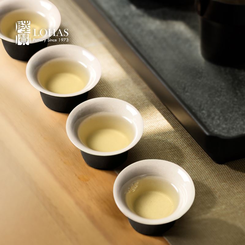 陆宝 三才碗茶礼 陶瓷茶具