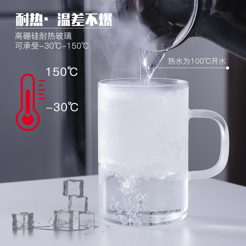 尚明 SAMA DOYO 尚明茶杯办公杯S050A-500ml 玻璃杯/套装