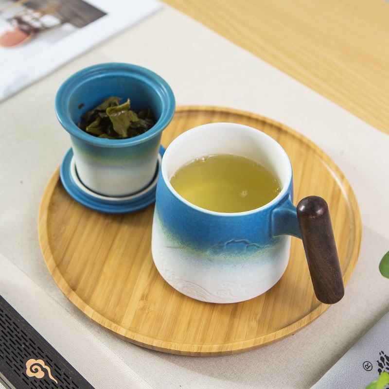 古时候 古时候山水杯G04 陶瓷茶具