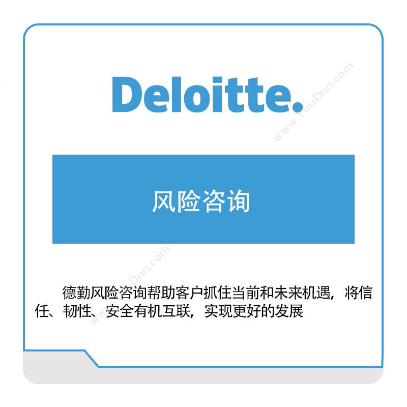 德勤 Deloitte 风险咨询 管理咨询