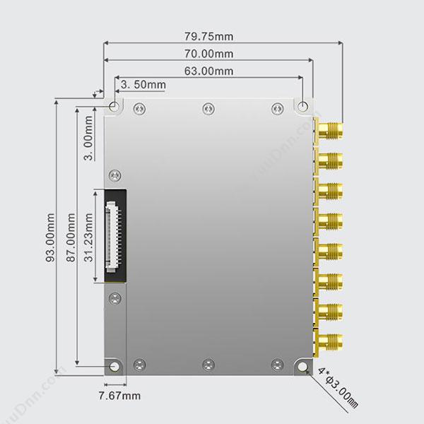 成为,CM710-8 八通道 UHF RFID 模块,UHF模块