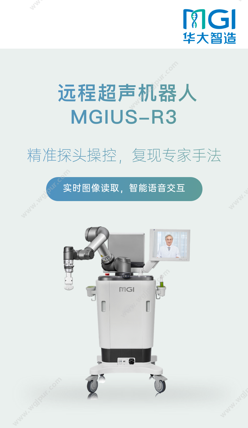 特菲瑞 远程超声诊断系统 MGIUS-R3 超声影像