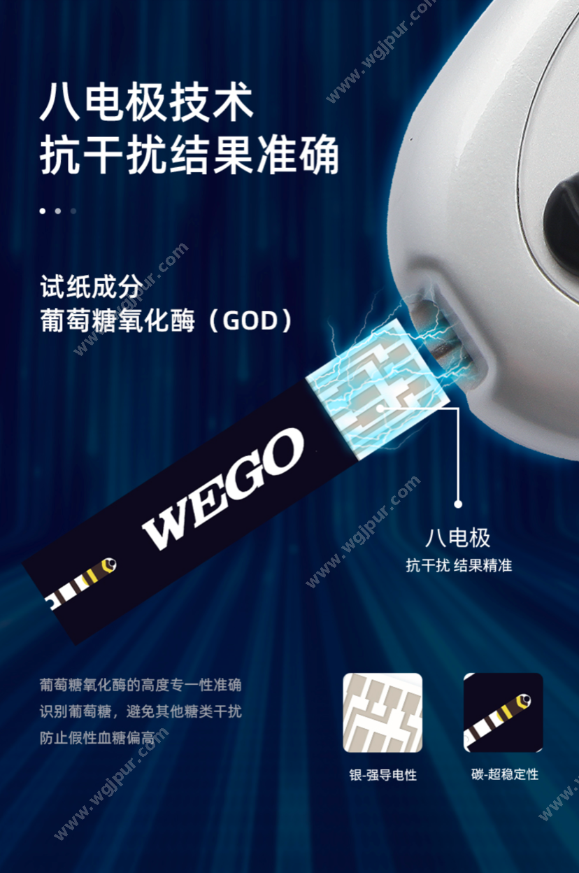 威高集团 （8盒/件） WGBG-100 医用耗材