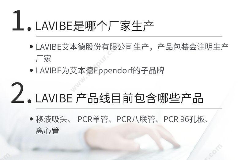 乐斐 LAVIBE 吸头 10微升透明袋装可灭菌 2244010001 移液吸头