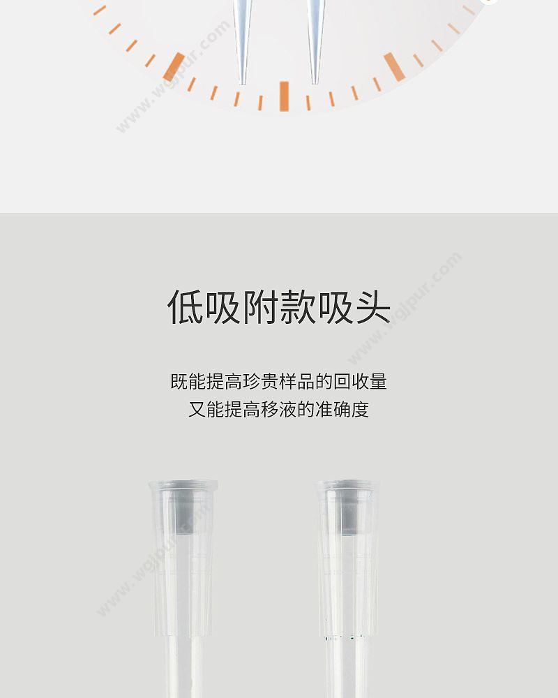 徕谱 Labtrip 灭菌滤芯吸头 1000ul加长（96个/盒） LP1000A-1-TFS 移液吸头