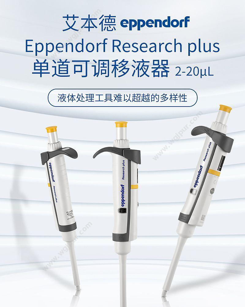 艾本德 Eppendorf basic 单道移液器 2 – 20 µL 3123000233 移液器