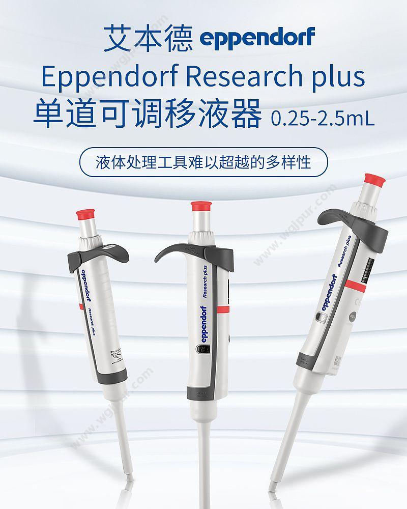 艾本德 Eppendorf basic 单道移液器 0.25–2.5ml 3123000349 移液器