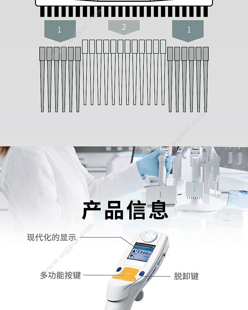 艾本德 Eppendorf Xplorer plus 电动移液器 10-200ul 4861000720 移液器