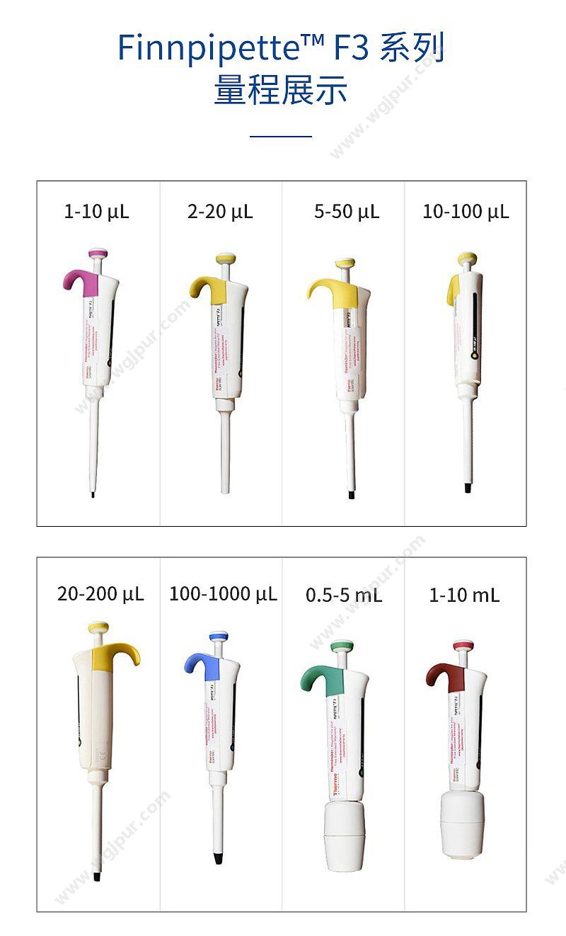 赛默飞世尔 Thermo F3单道移液器 2-20ul 4640030 移液器