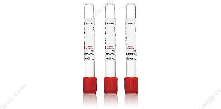 鑫乐 一次性使用静脉血样采集容器 促凝剂 5ml 玻璃 红色(100支/包 ) 采血管