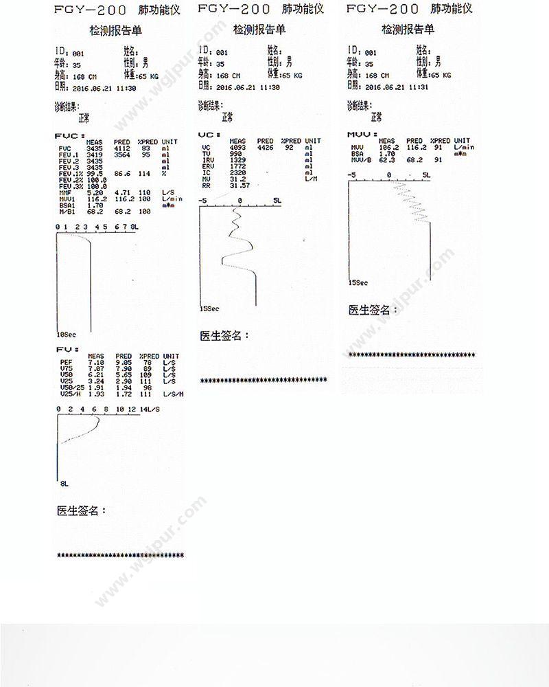 安徽电子 FGC-A+（台车版） 肺功能仪