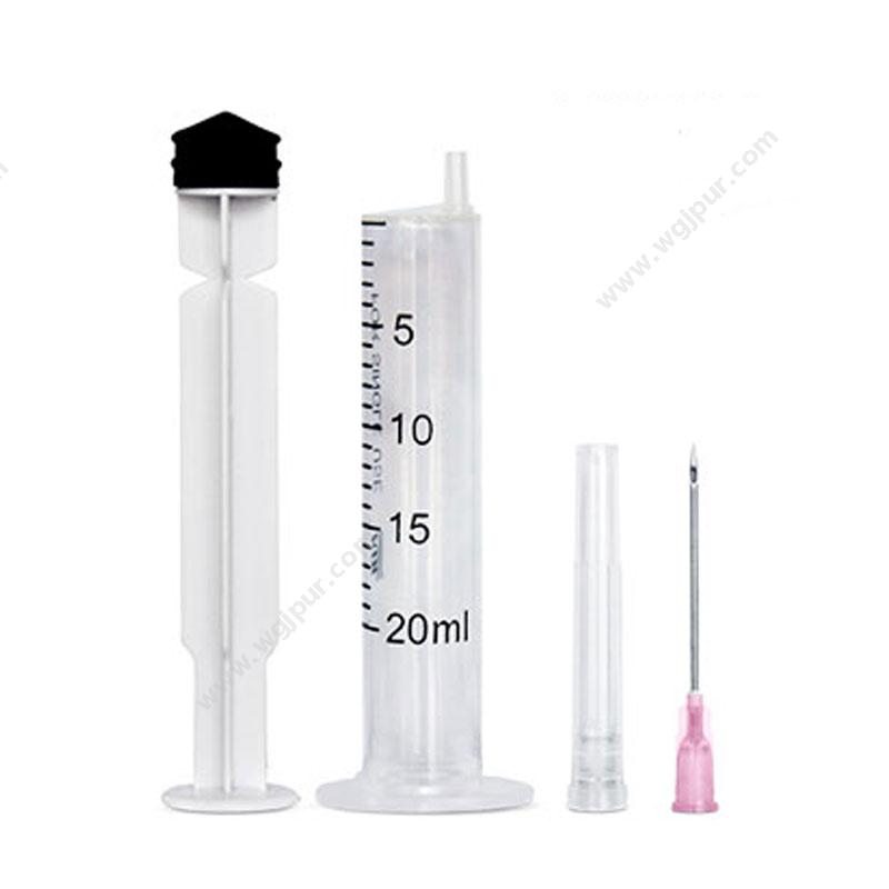 科伦 KL 一次性使用无菌配药注射器 带针20ml 1.6mm （100支/盒 9盒/箱） 一次性注射器