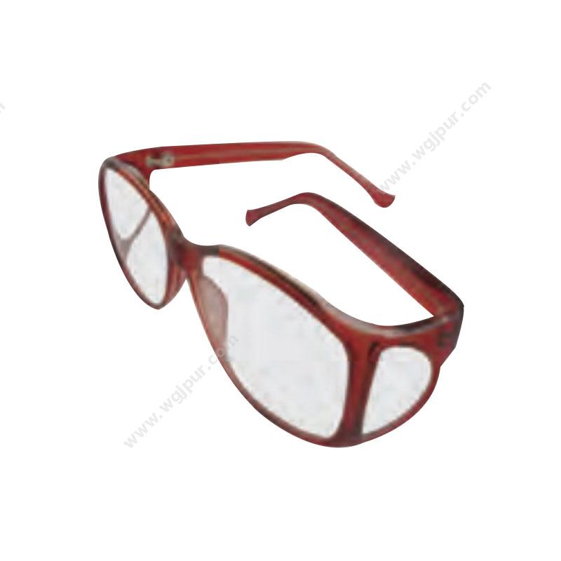 双鹰医用射线防护眼镜 成人 PC13 侧边防护铅眼镜 0.5mmPb A型 （1副）铅防护用品