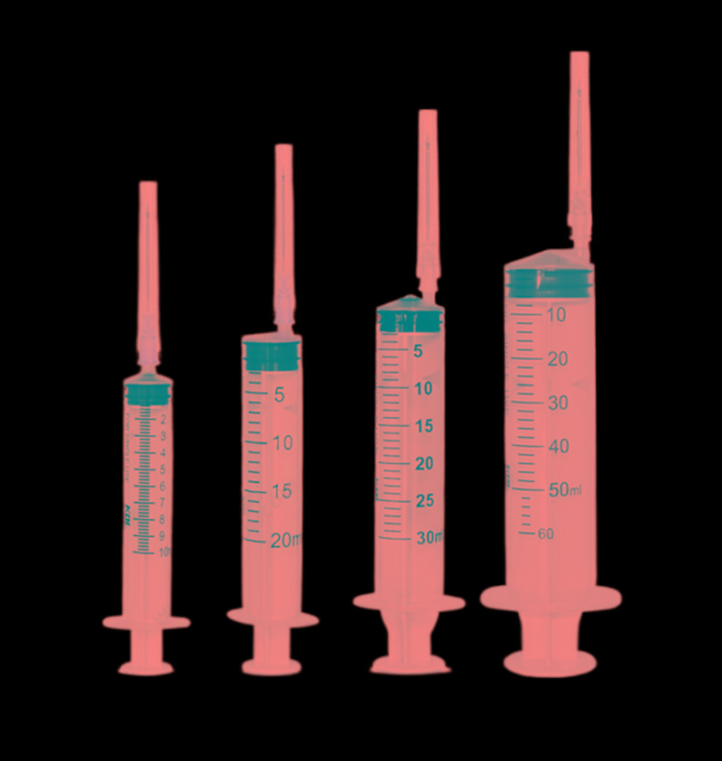 科伦 KL 一次性使用无菌配药注射器 带针20ml 1.6mm （100支/盒 9盒/箱） 一次性注射器