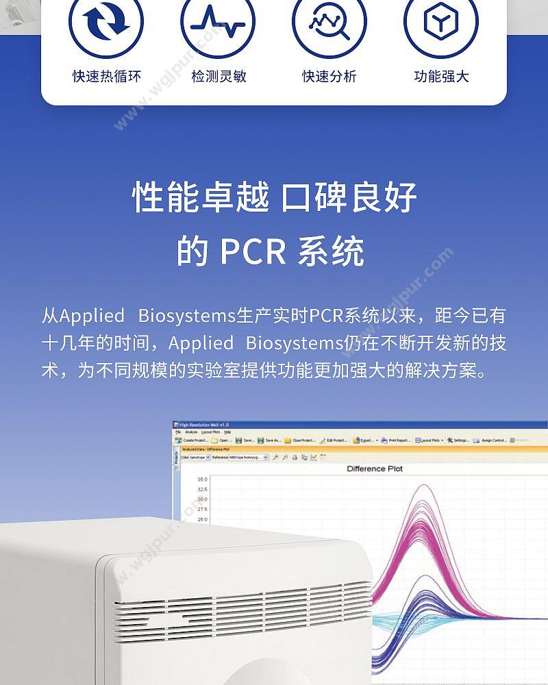 ABI 实时荧光定量PCR仪（H）） 7500型 PCR仪