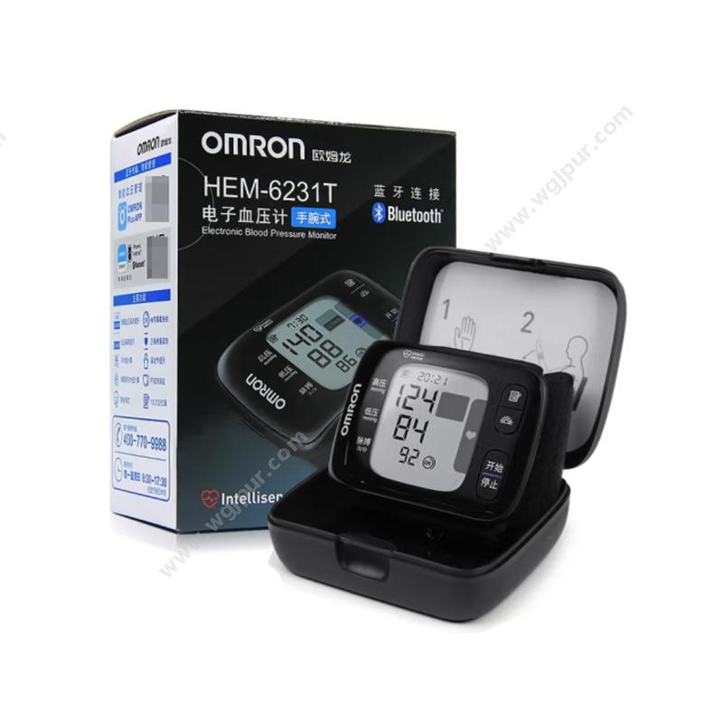 欧姆龙 OMRON电子血压计（腕式）HEM-6231T血压计