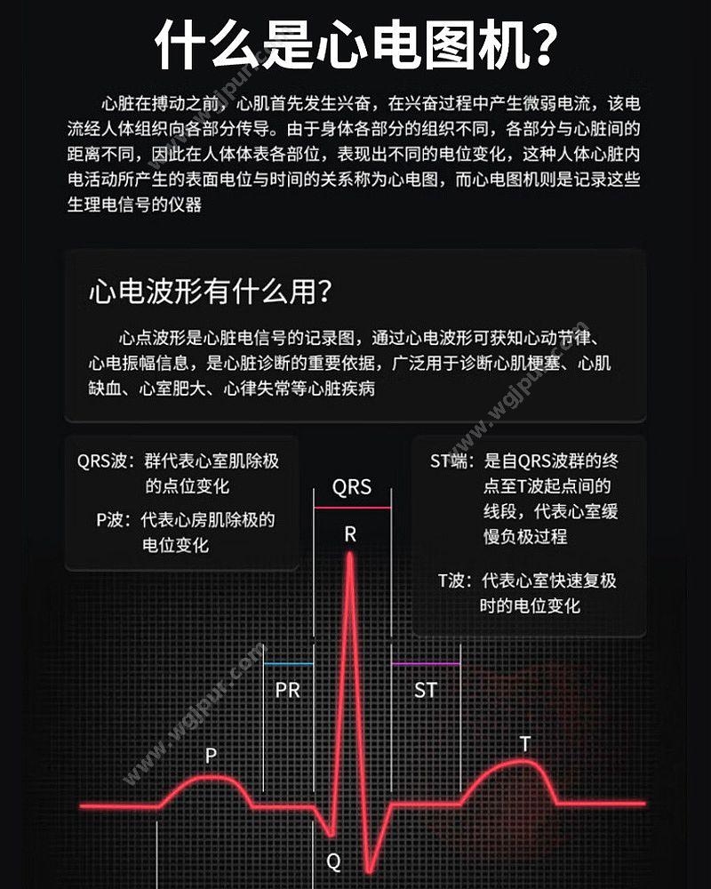 徕克美 LikeMed 数字式多道心电图机 嵩山系列 E10（三道） 心电图机