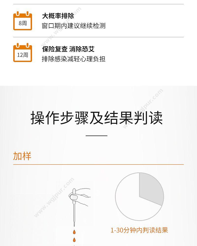 英科新创 Intec 人类免疫缺陷病毒抗体检测试剂盒 条型：100人份/盒 POCT快检试剂