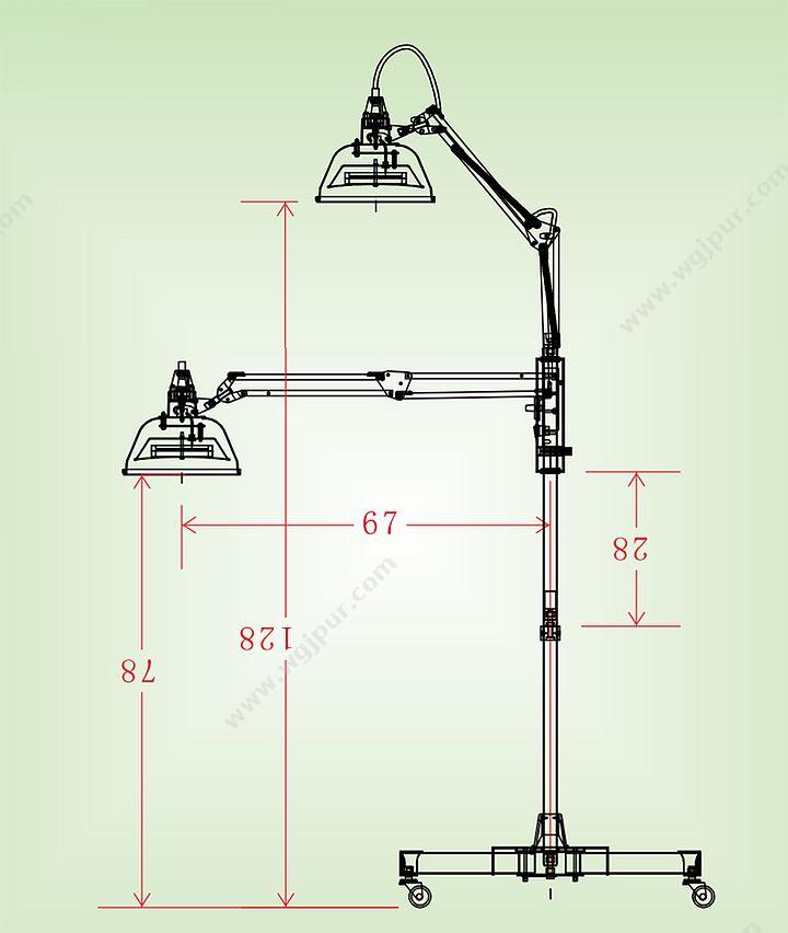 重庆中芝 特定电磁波治疗器 CQ-BS7 红外线治疗仪